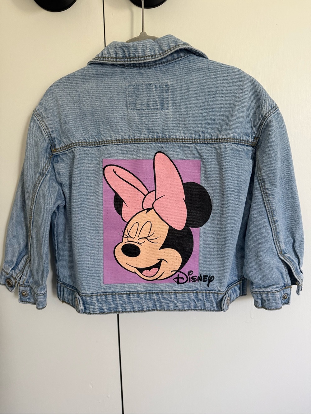 Zara Girls Jean Minnie Jacket